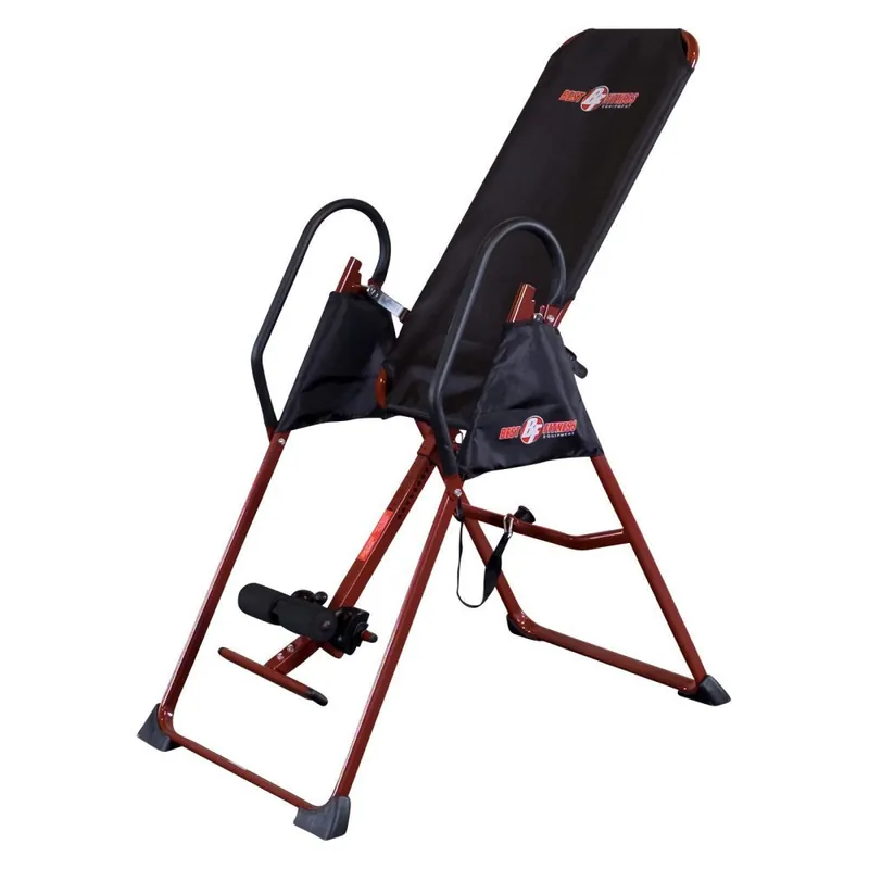 Body-Solid (BFINVER10R) Inversion Table for Back Pain Relief - 300lb Capacity Foldable Decompression Table for Lumbar Stretching, Strength Training Equipment for Professional Inversion Therapy