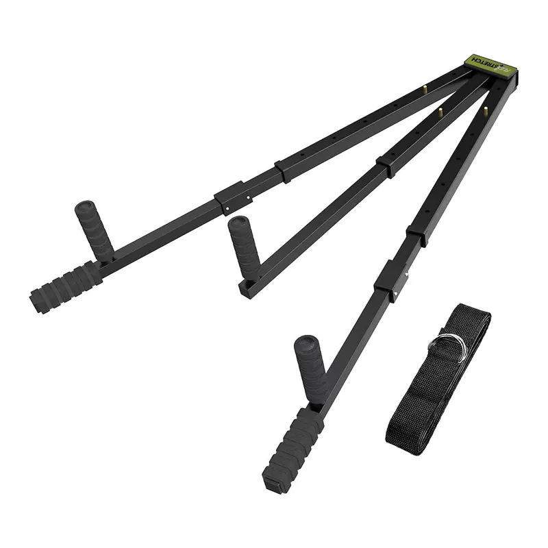 Premium 3-Bar Leg Stretcher Device Adjustable Flexibility Equipment for Ballet, Yoga, Martial Arts & Home Gym Stainless Steel Non-Slip Handles Adjustable & Portable
