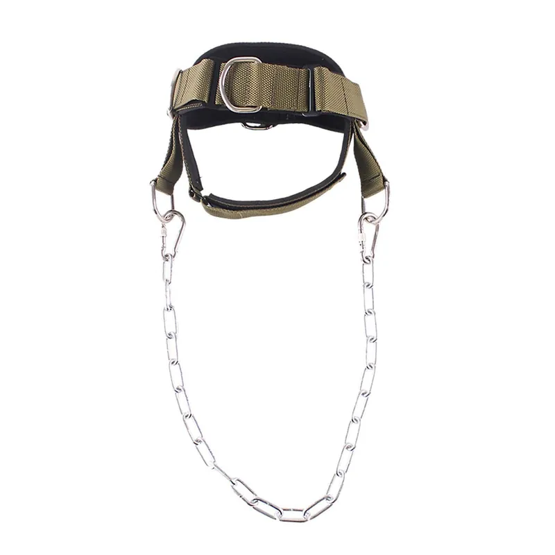 Colaxi Head Neck Harness Accessories Exercise Gym Home Exerciser Straps Adjustable Length Equipment Bodybuilding Weight Lifting Belt