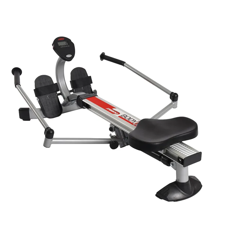 Stamina BodyTrac Glider 1050 Hydraulic Rowing Machine with Smart Workout App - Rower Workout Machine with Cylinder Resistance - Up to 250 lbs Weight Capacity