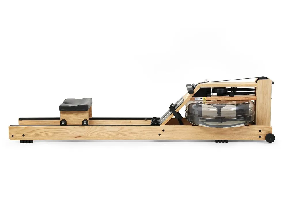 WaterRower Oak Rowing Machine with S4 Monitor USA Made Water Rower Original Handcrafted Erg Machine for Home Use & Gym Best Warranty