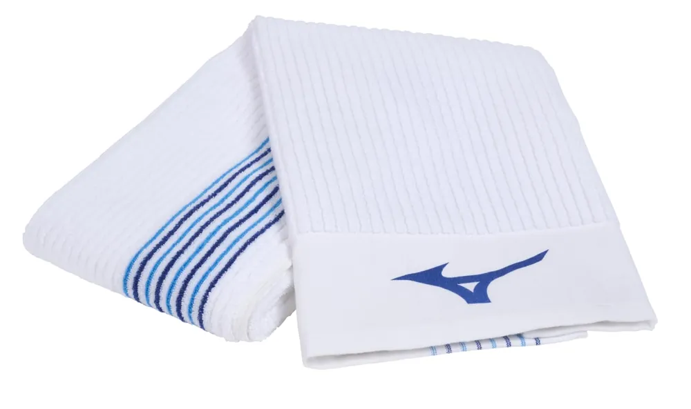 Mizuno Retro Stripe Caddy Towel Golf Towel Staff Color