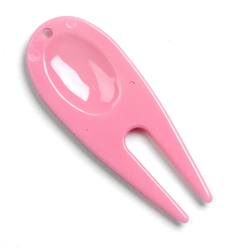 Golf Tees Etc Plastic Divot Repair Tool x 50 (Pink)