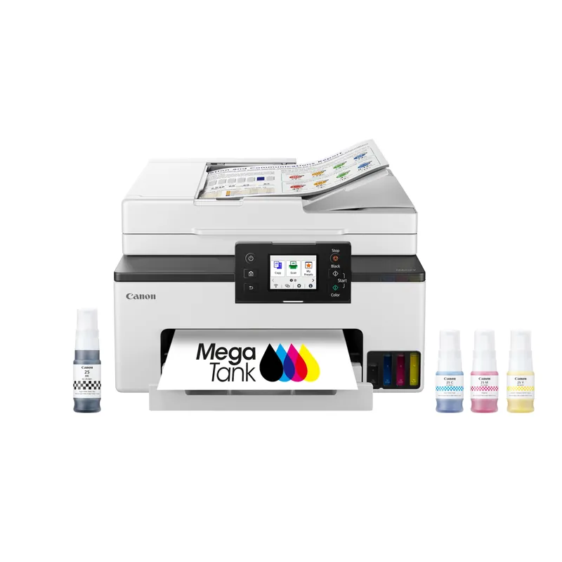 Canon Megatank GX2020 All-in-One Wireless Supertank [Megatank] Printer Print, Copy and Scan Mobile Printing