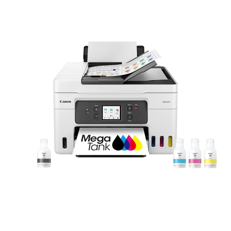 Canon Megatank GX4020 All-in-One Wireless Supertank Printer with Print, Copy, Scan and Fax Auto Document Feeder