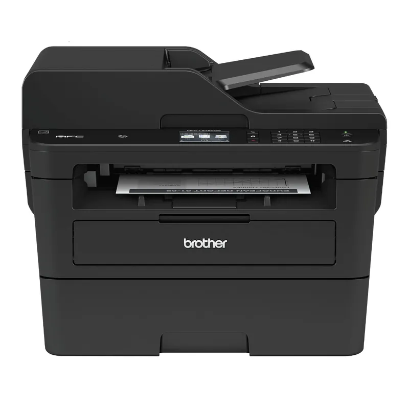 Brother MFC-L2750DW All-in-One Wireless Monochrome Laser Printer, Black - Print Copy Scan Fax - 36 ppm, 2400 x 600 dpi