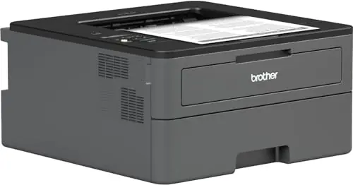 Brother HL-L2370DW Monochrome Wireless Laser Printer - Print Only - Gray, 2400 x 600 dpi, 36 ppm, 8.5 x 14