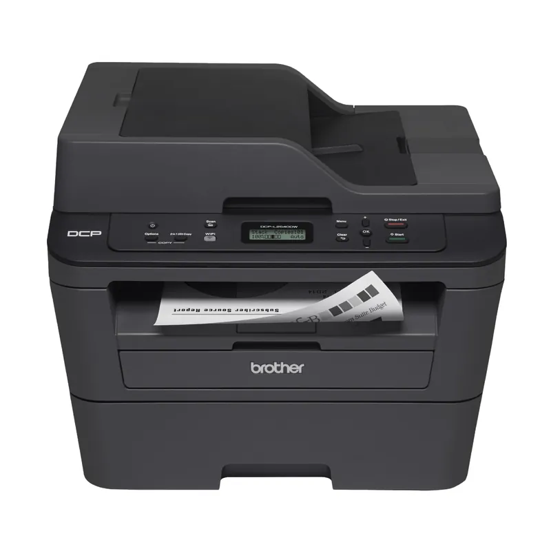 Brother DCPL2540DW Wireless Compact Monochrome Laser Printer, Amazon Dash Replenishment Ready