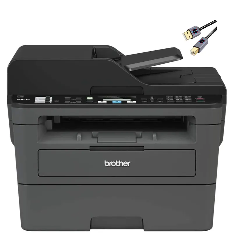 Brother L-2710DW Series Compact Monochrome All-in-One Laser Printer I Print Copy Scan Fax I Wirless I Mobile Printing