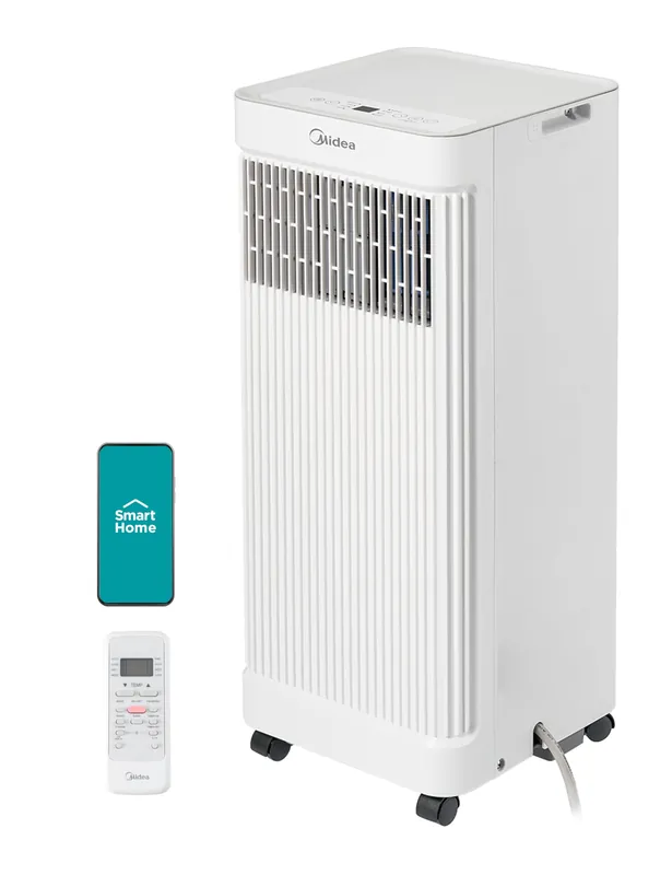 Midea 8,500 BTU ASHRAE (5,000 BTU SACC) Portable Air Conditioner, Smart Control, Cools up to 150 Sq. Ft.