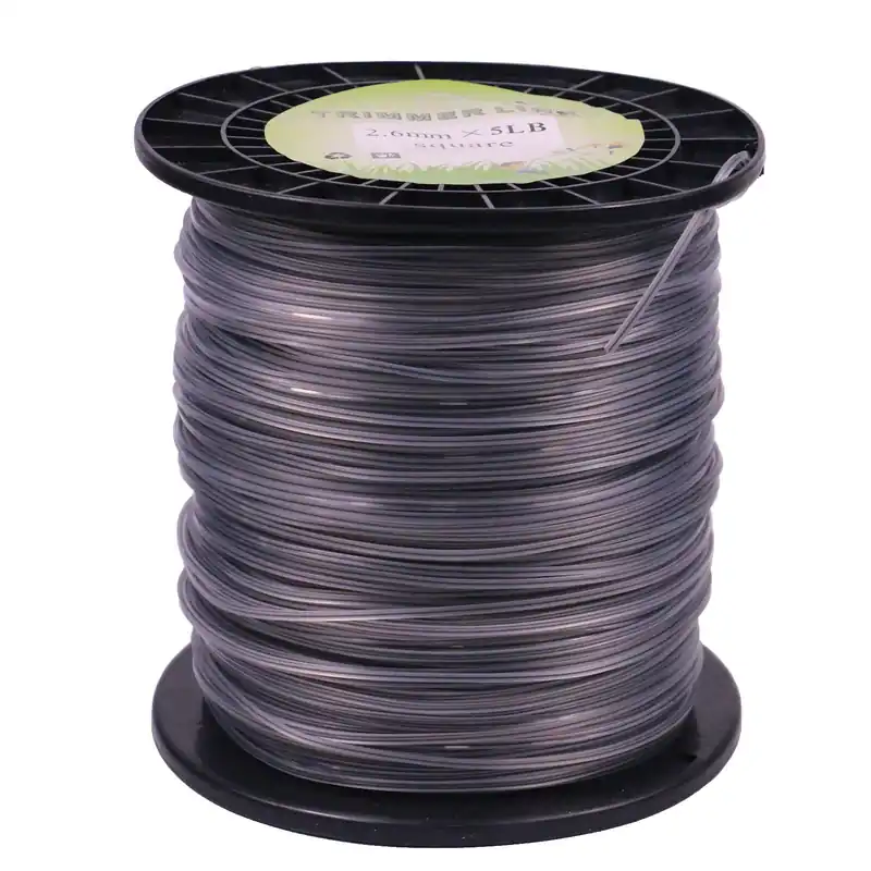 Trimmer Line Square .105 Weed Eater String with High Strength Inner Core 5 LB Commercial Weed Wacker String .105-inch Trimmer