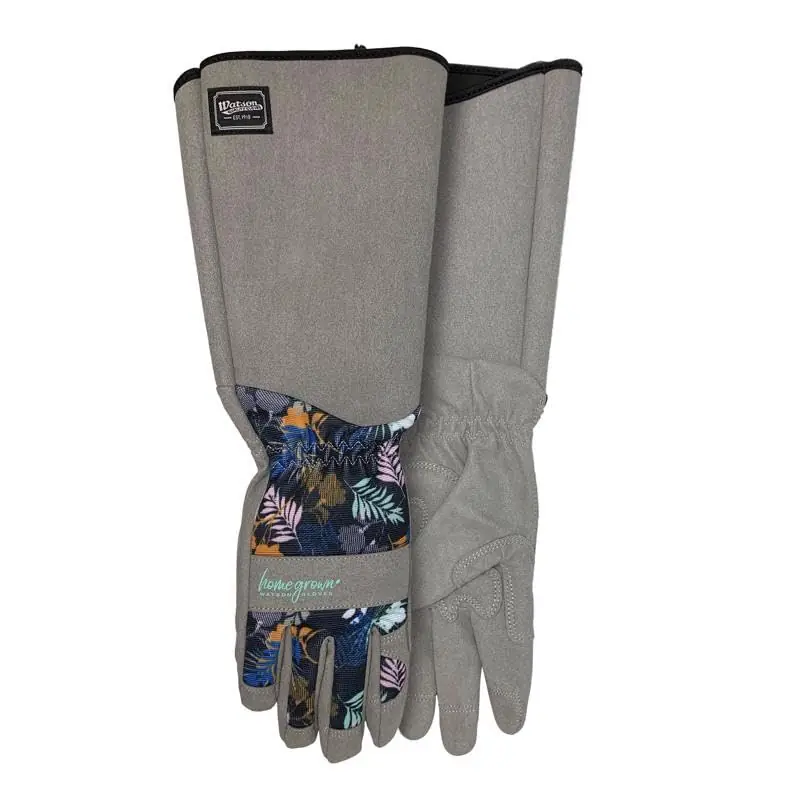 Watson Gloves 307 Game of Thorns Ladies Gauntlet Gardening Gloves made with Recycled WasteNot™ Polyester (L (Pack of 1))