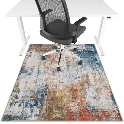 Office Chair Mat for Hardwood Floor & Tile Floor,36"X 48" Heavy Duty Desk Chair Mat for Hard Floors, Under Desk Rug
