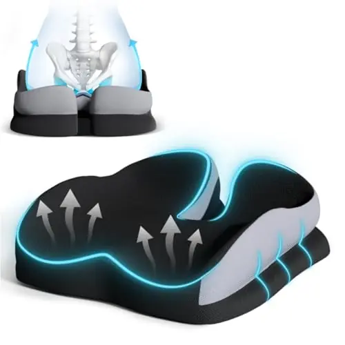 Office Cute Seat Cushion Kawaii Cushion for Gaming Chair with Backrest