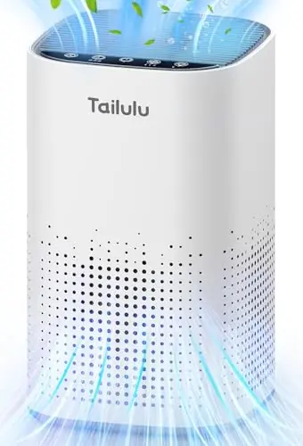Air Purifiers for Home Large Room up to 1500ft², Tailulu H13 True HEPA Air Purifier for Bedroom Office Living Room