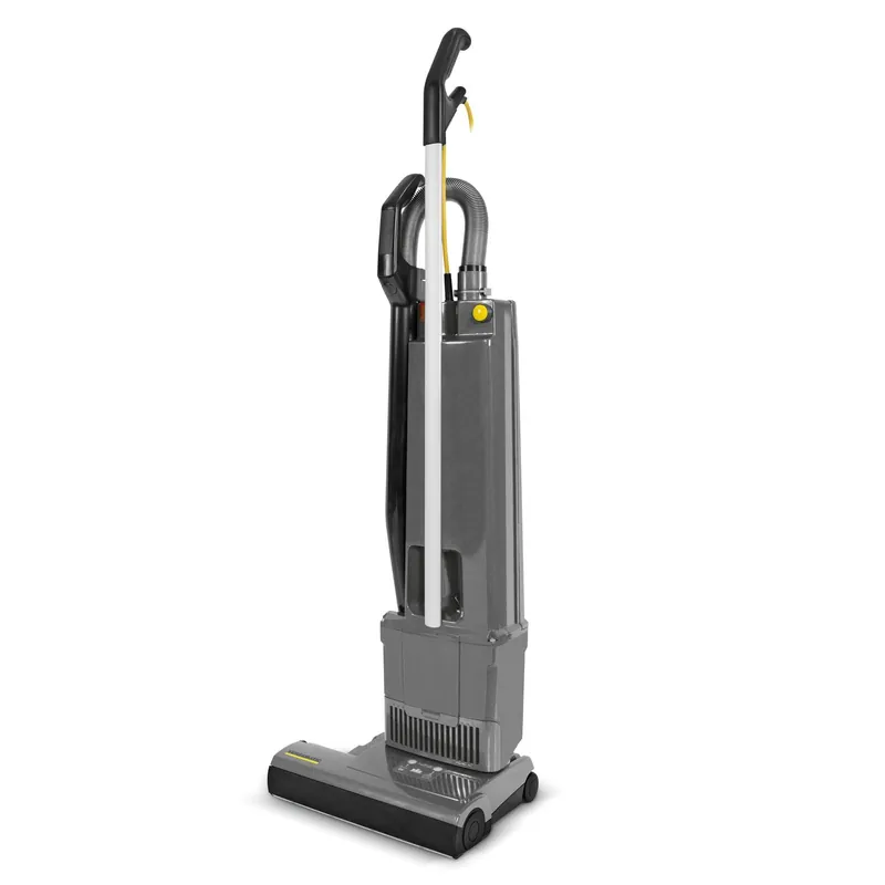 Kärcher Commercial Upright Vacuum Cleaner 1.4 Gallon - Versamatic 14" - 2 Motors, HEPA Filtration System - 40 ft. Cord