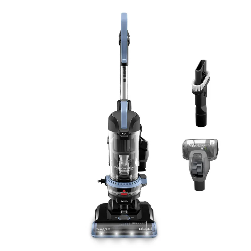 Bissell CleanView Max Tangle-Free Rewind Pet Hair Vacuum with LED Headlights, Tangle-Free Brush Roll, Automatic Cord Rewind, Included pet Tools, 4073L