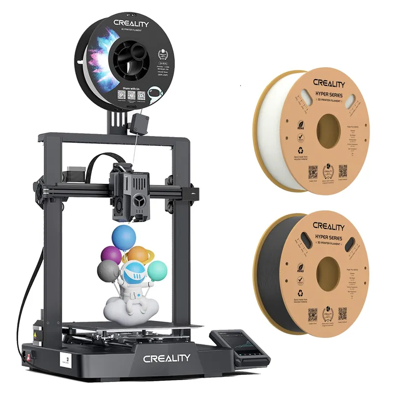 Creality Ender 3 V3 KE 3D Printer Up to 500mm/s Printing Speed, 1kg x 2 Pack High Speed ,