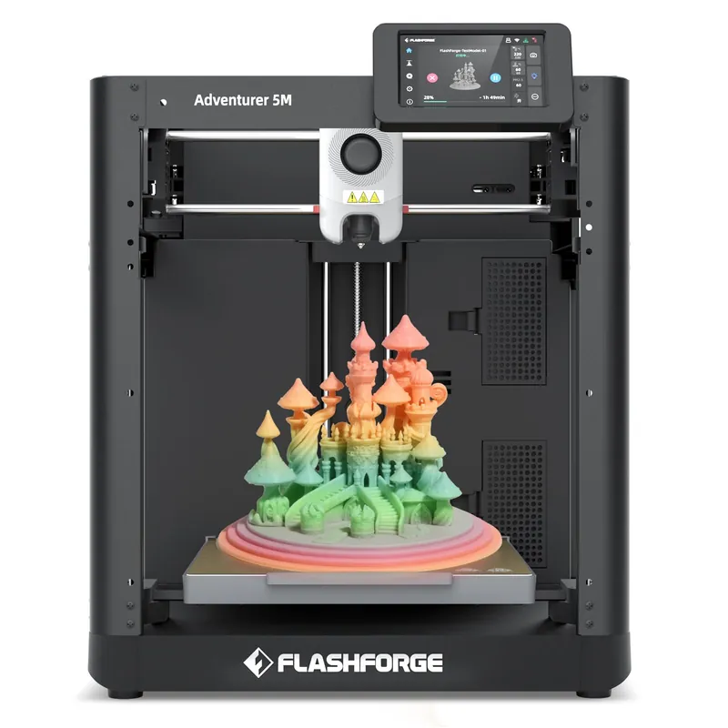 Flashforge Adventurer 5M 3D Printer for Beginners