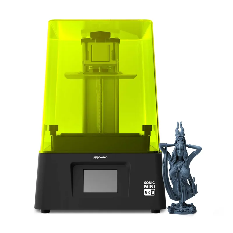 phrozen Sonic Mini 8K S LCD Resin 3D Printer, 7.1" Monochrome LCD