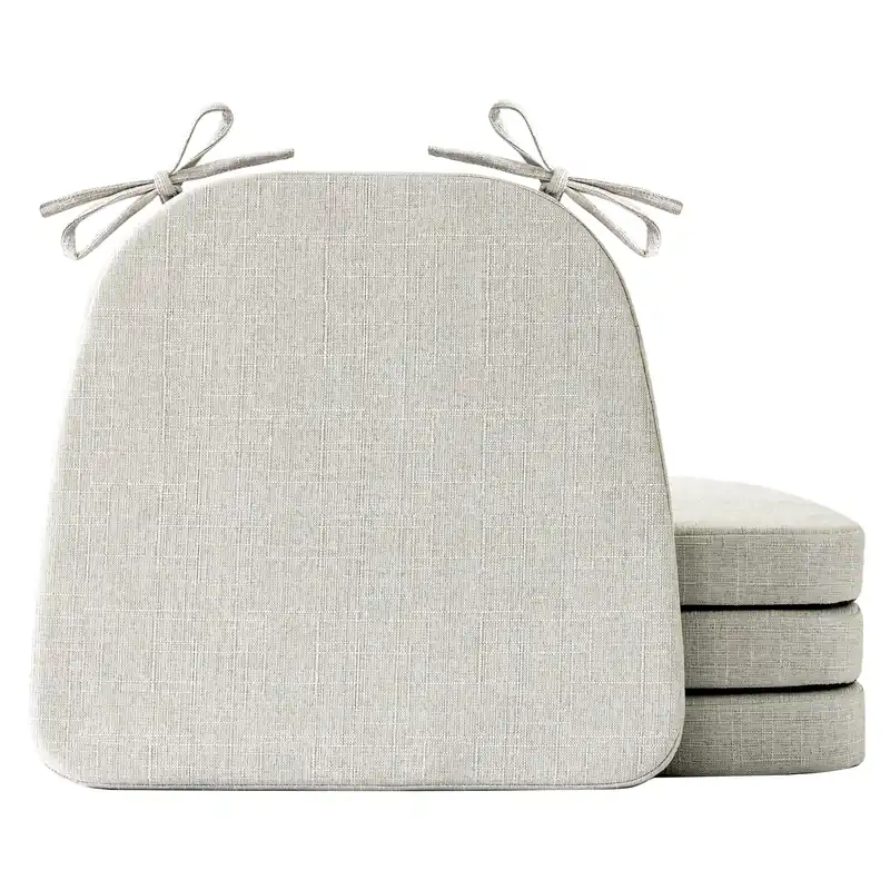 IASEAHK Chair Cushions for Dining Chairs Set of 4, Non Slip Kitchen Chair Pads
