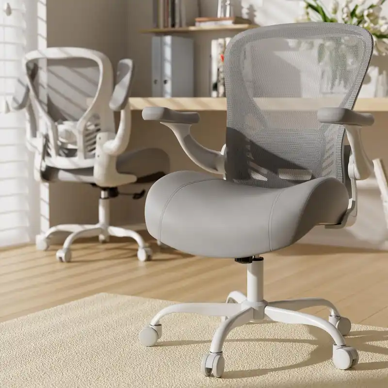 GYI Office Chair Ergonomic, Computer Desk Chair with Memory Foam Seat