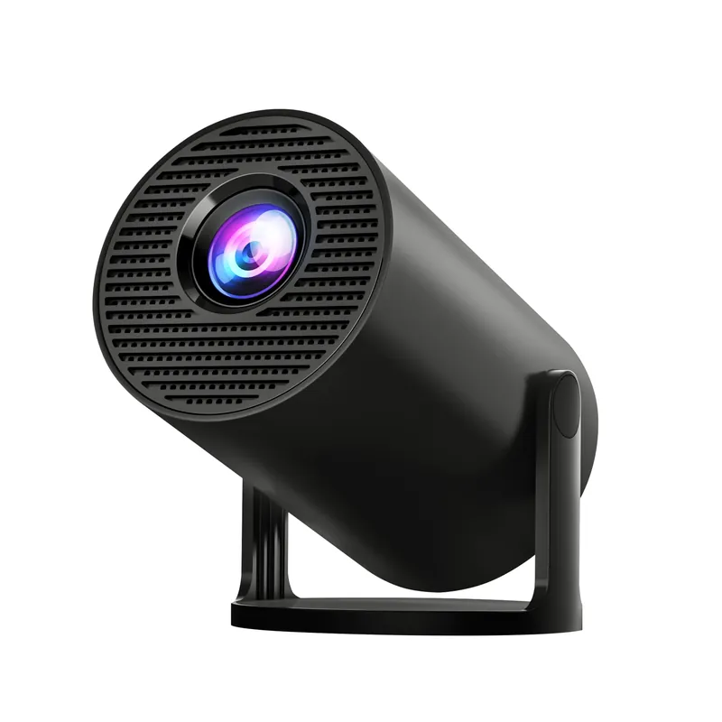 [Built-in Apps & 2025 Upgraded] Mini Projector with Wi-Fi 6 & Bluetooth 5.4, 1080P 4K Support Full HD, Auto Keystone 360° Portable Home Cinema Smart Projector for iOS/Android X1