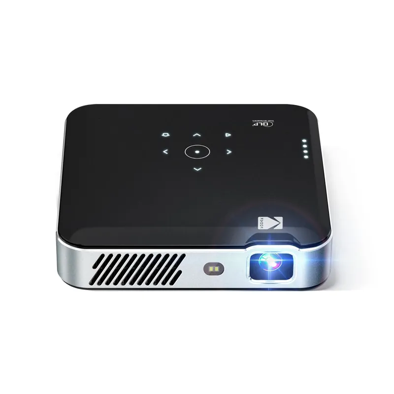 Kodak Luma 500 Mini Projector 1080p Full HD Portable Outdoor Projector with Wi-Fi, Bluetooth, HDMI & USB Google TV 11.0 OS, Netflix Certified, Chromecast Built-In, Black, 150