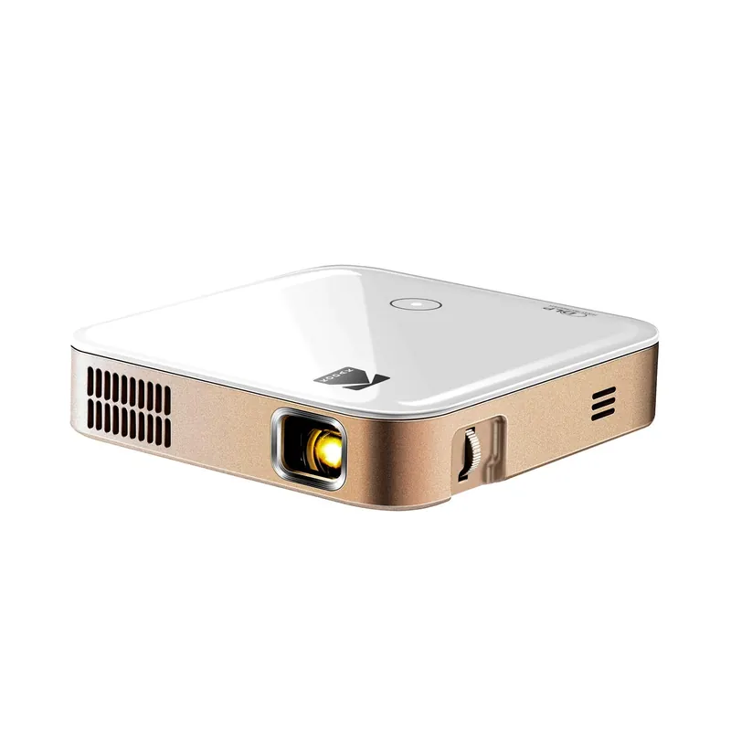 KODAK Luma 350 Portable Smart Projector w/ Luma App Ultra HD Rechargeable Video Projector w/ Onboard Android 6.0, Streaming Apps, Wi-Fi, Mirroring, Remote Control & Crystal-Clear Imaging