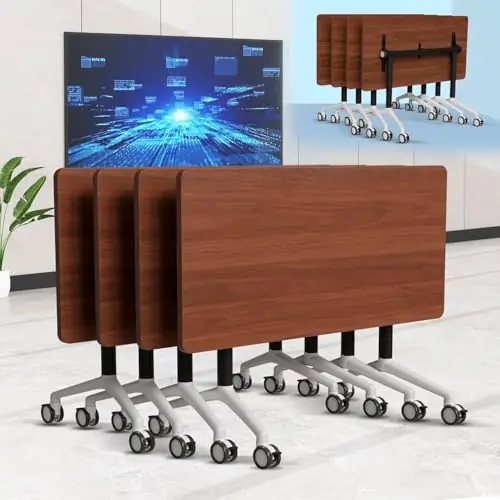 6-8 Person Conference Table Folding Conference Table for Office,Training, Seminar