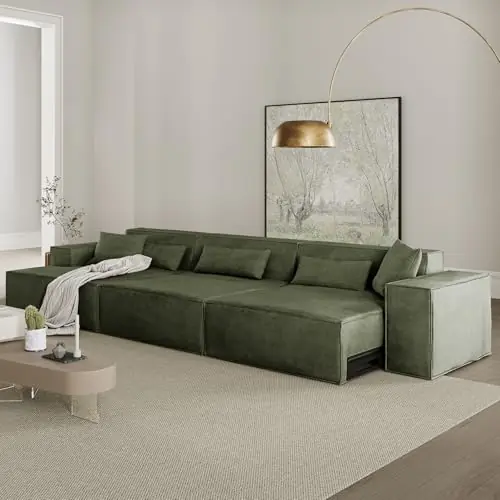 Oversized Power Sofa Bed Couch for Living Room Modern Large Sleeper Sofa Bed