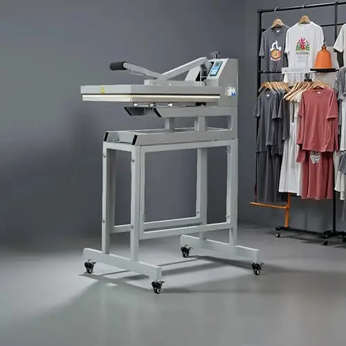 16x24 Heat Press Machine Large Heat Press 110V 2000W with Infrared Positioning & Stand