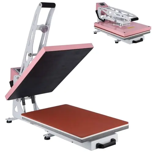 Heat Press Machine for T-Shirts 2025 Upgraded 16x24 Auto Open Heat Press Slide-Out