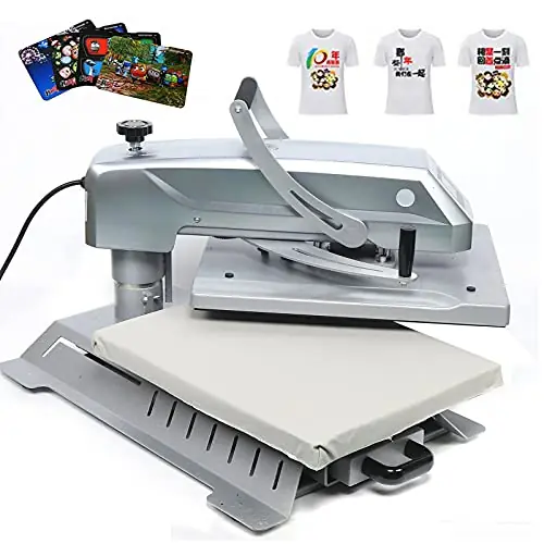 Heat Press 3 in 1 Sublimation Transfer & T-Shirt Printing Machine