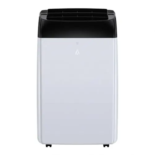 PrecisionAuto Ultra Quiet 12,000 BTU Portable Air Conditioner - 3-in-1 AC with Dehumidifier & Fan, Remote, 24H Timer, Window Kit, Easy Mobility - Ideal for Bedroom/Office - Dark Top Cover, US Standard