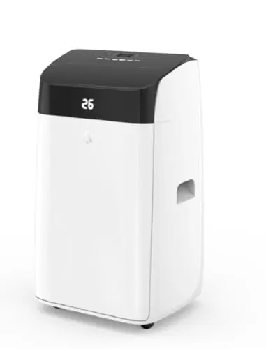 14000 BTU Portable Air Conditioner Cools up to 750 Sq.Ft, 3-in-1 Quiet Portable AC Unit with Remote Control & Installation Kits for Large Room, 3 Speed, Auto Swing, 24H Timer