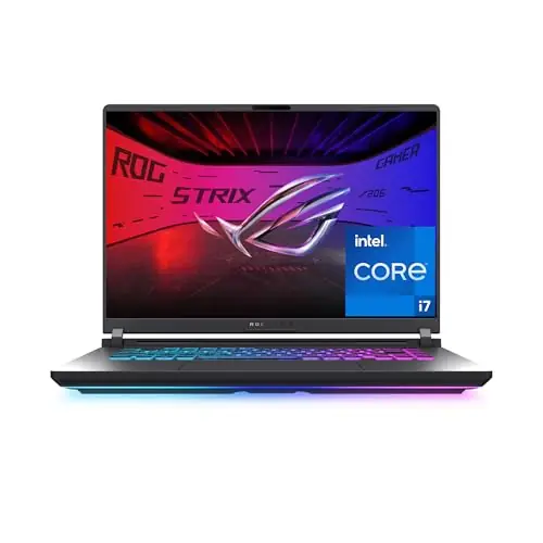 ASUS ROG Strix G16 (2025) Gaming Laptop, 16” FHD+ 16 10 165Hz/3ms Display, NVIDIA® GeForce RTX™ 5060 Laptop GPU