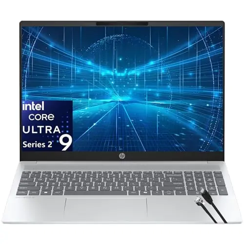 HP OmniBook AI Laptop Computer Intel Ultra 9 285H 32GB RAM, 1TB SSD 16” Touchscreen Long Battery Life and Fast Charging
