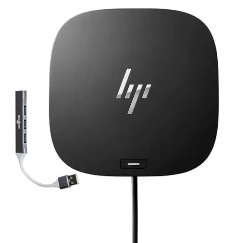 HP USB-C Essential Dock G5 – Multiport Docking Station with USB-C, HDMI, DisplayPort