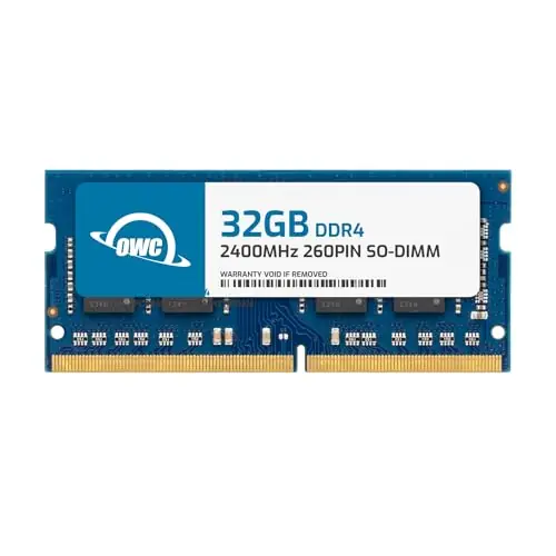 OWC 32GB PC19200 DDR4 2400MHz 260pin SO-DIMM Memory Ram Upgrade Compatible with 21.5 and 27 iMac Retina Models