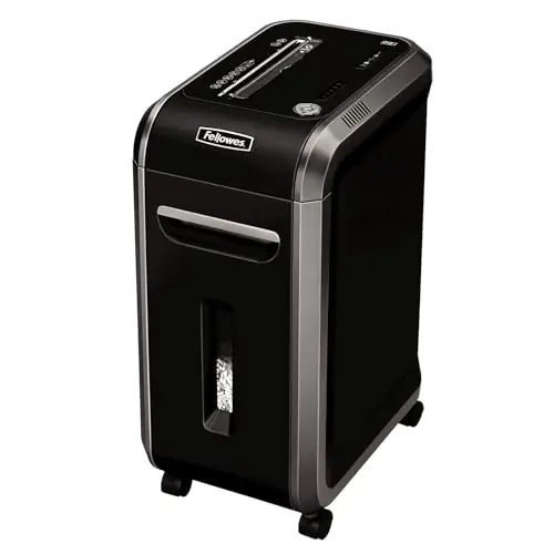 Fellowes Powershred 99Ci 18-Sheet 100% Jam-Proof Heavy Duty Crosscut Paper Shredder Machine for Office