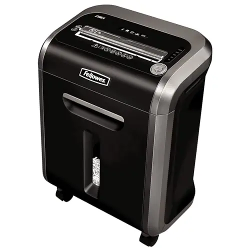 Fellowes Powershred 79Ci 16-Sheet 100% Jam-Proof Heavy Duty Crosscut Paper Shredder Machine for Office