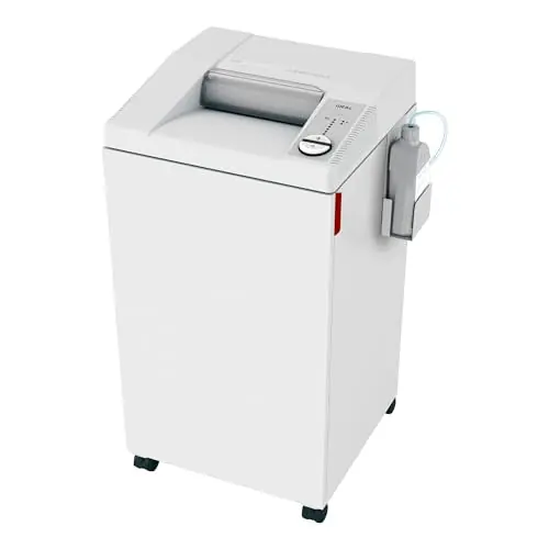 ideal. 2604 Cross-Cut Centralized Office Shredder with Automatic Oiler, Continuous Operation