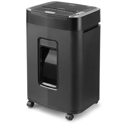 Professional Grade 150-Sheet Auto Feed Micro-Cut Paper and Credit Card Shredder