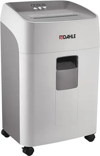Paper Shredder, Cross Cut, P-4 O-3 Security, German Engineered, Jam Protection, Oil Free