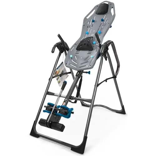 Teeter FitSpine X3 Inversion Table, Deluxe EZ-Reach Ankle System, Back Pain Relief Kit, FDA-Registered (X3A2)