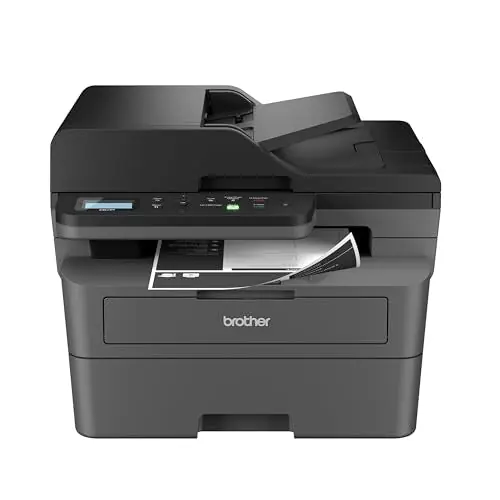 Brother DCP-L2640DW Wireless Compact Monochrome Multi-Function Laser Printer with Copy and Scan