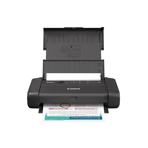 Canon PIXMA TR160 Wireless Portable Printer, 50-Sheet Paper Tray and 1.44