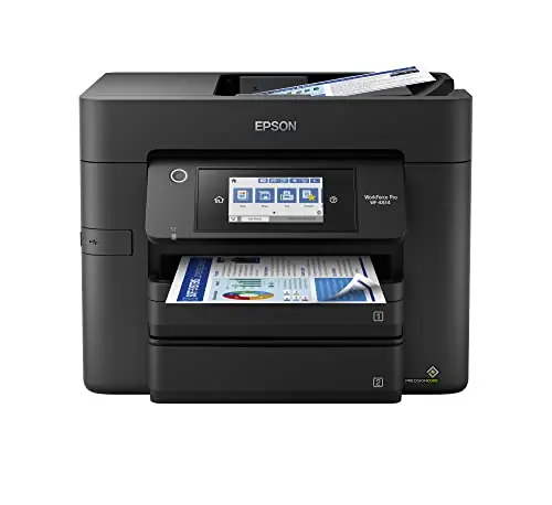 Epson Workforce Pro WF-4834 Wireless All-in-One Printer with Auto 2-Sided Print Copy
