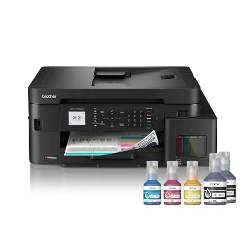 Brother INKvestment Tank 980 Wireless and Ethernet Color Inkjet All-in-One Printer with Multipurpose Tray